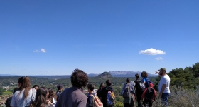Balade scolaire nature à Simiane