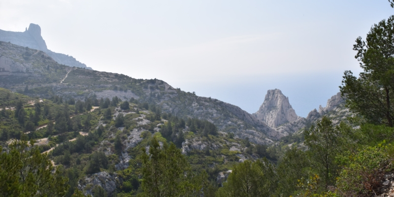 En randonnée dans les calanques