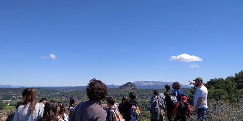 Balade scolaire nature à Simiane