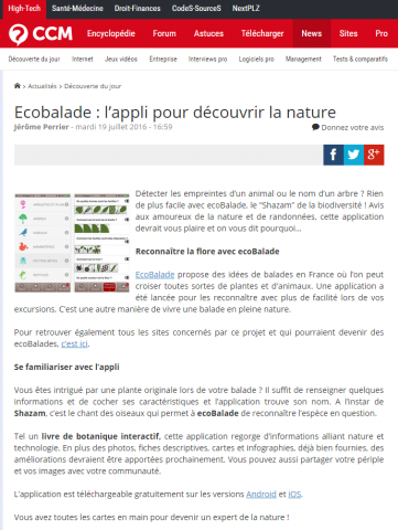 CCM Ecobalade