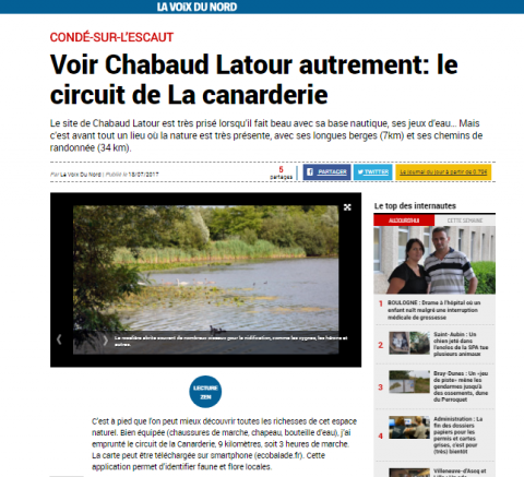 La Voix du Nord : Voir Chabaud Latour autrement