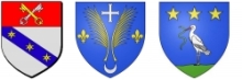 Blasons Saint-Léger du Ventoux, Brantes, Savoillans