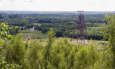 Circuit de la canarderie, le chevalement (Crédits: Bernard Deman)