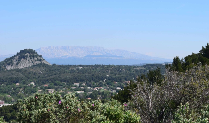 Balade de Simiane Collongue - Paysage de la Sainte Victoire (Crédits : Léa Charbonnier)