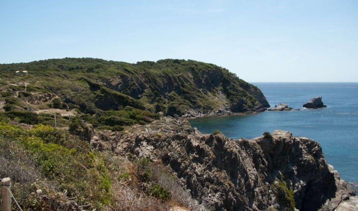 Vue du sentier - presquîle de Giens