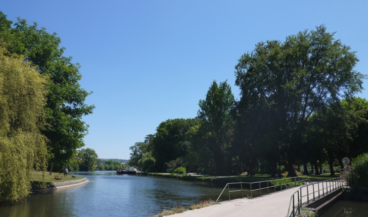 Une balade très agréable le long de l'Yonne.