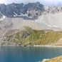 Randonnée au lac Saint-Anne - Lac Saint-Anne et pics de la Font Sancte (Crédits : Léa Charbonnier)