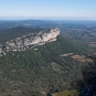 Panorama sur la montagne de l'Hortus, depuis le sommet du Pic Saint-Loup © Mathilde Poussin