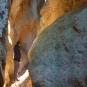 Au coeur des Gorges du Régalon, ici très etroites et profondes, un veritable canyon. (Crédits photos: Cyril Gautreau - NS)