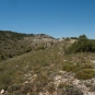 Sentier de la balade du Pic des Mouches sur la Montagne de la Sainte Victoire