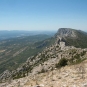 Vue au sommet de la balade du Pic des Mouches sur la Montagne de la Sainte Victoire